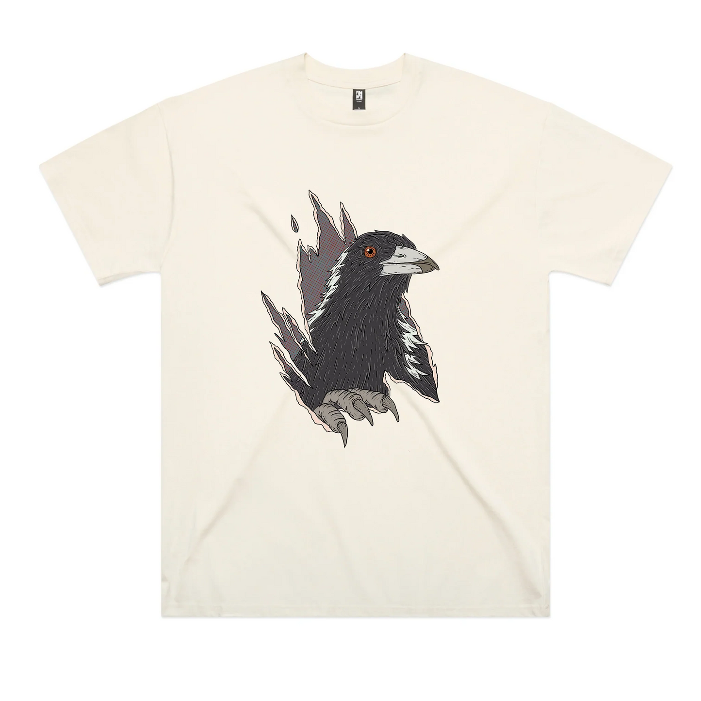 Magpie Attack Oversized Tee