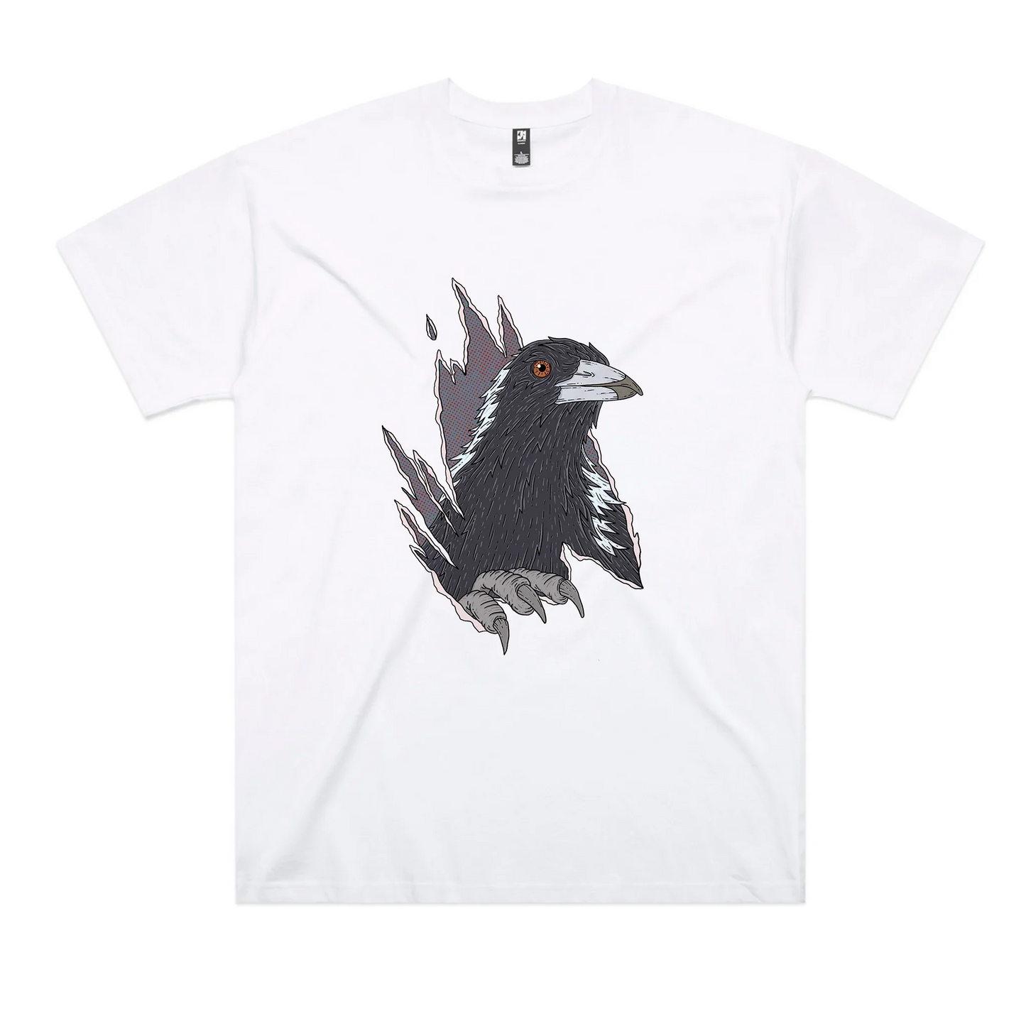 Magpie Attack Oversized Tee