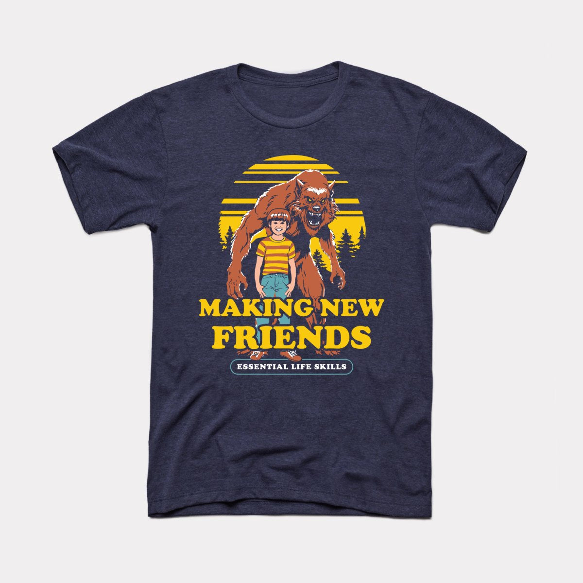 Making New Friends Adult Unisex Tee