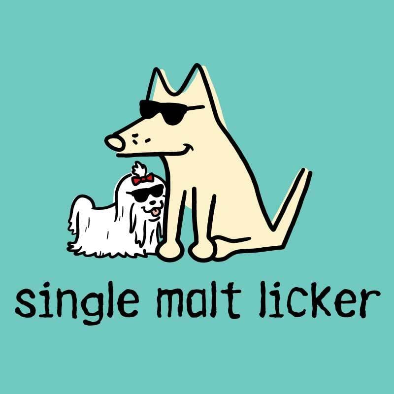 Single Malt Licker - Ladies T-Shirt V-Neck
