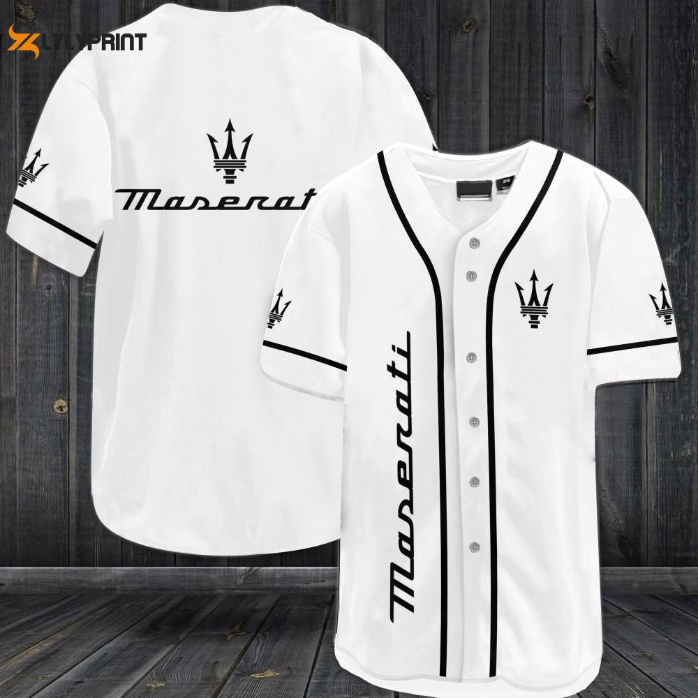 Maserati Baseball Jersey - lylyprint.com