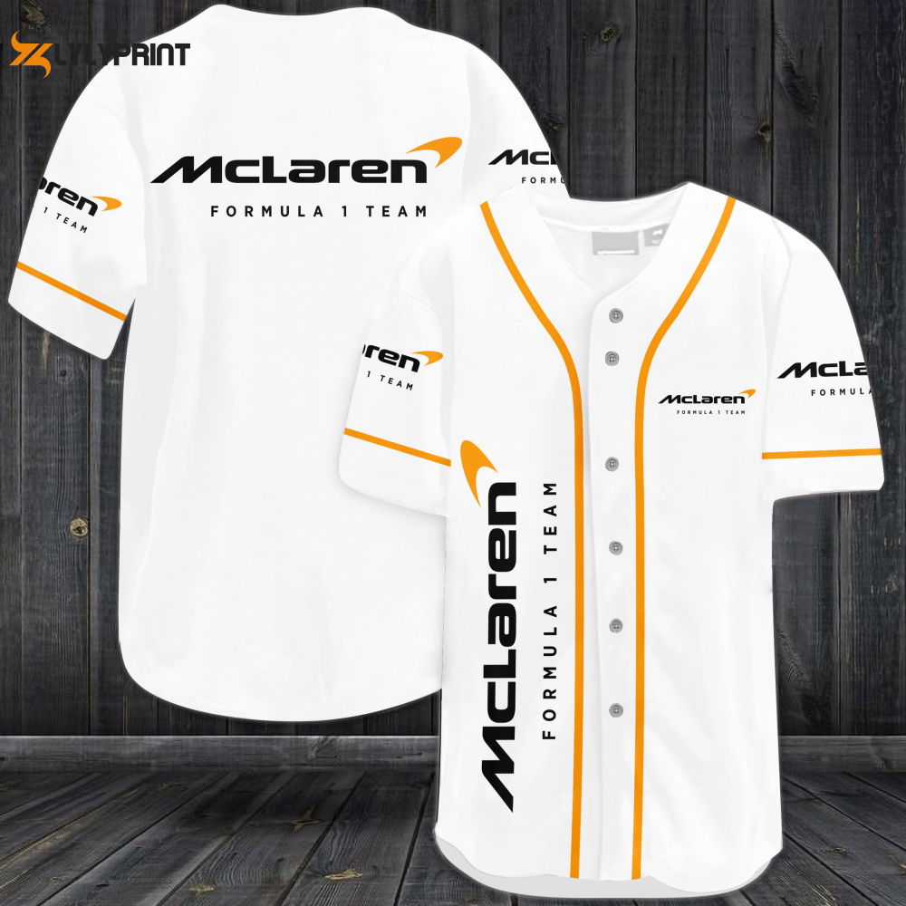 Mclaren Formula 1 Team Baseball Jersey - lylyprint.com