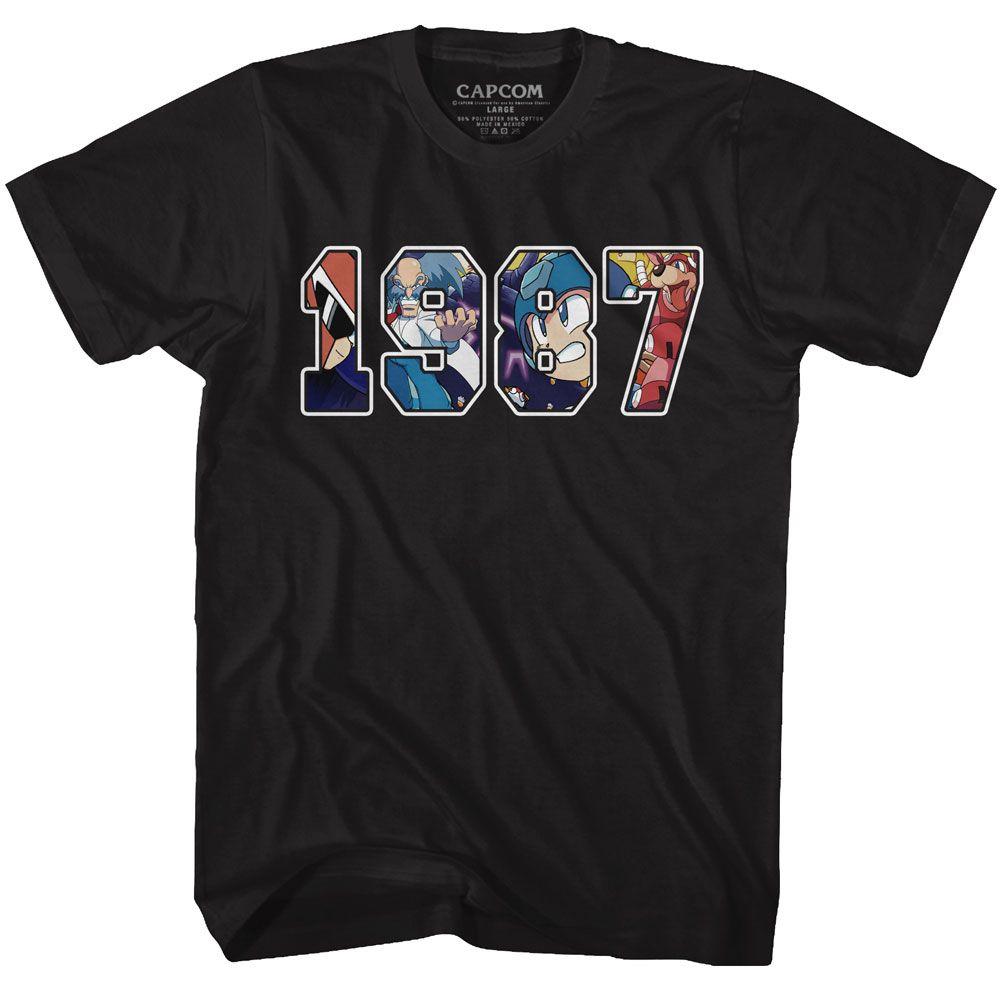 Mega Man 1987 Boyfriend Tee