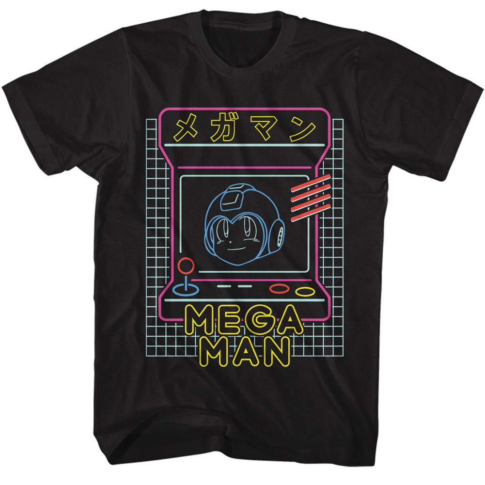 Mega Man - Neon Arcade T-Shirt