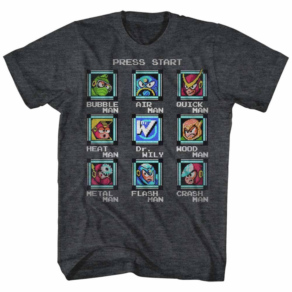 Mega Man Stage Select Boyfriend Tee