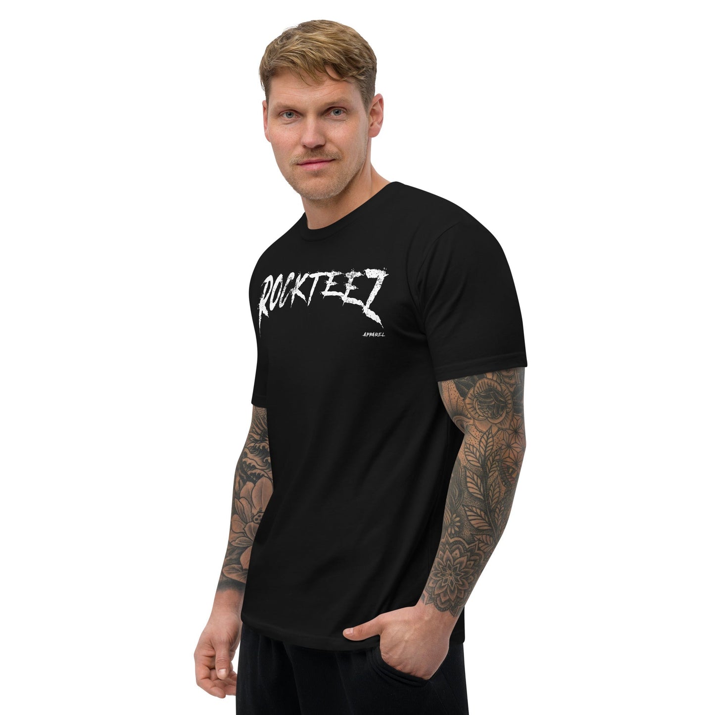 Rockteez Apparel Logo Fitted T-Shirt