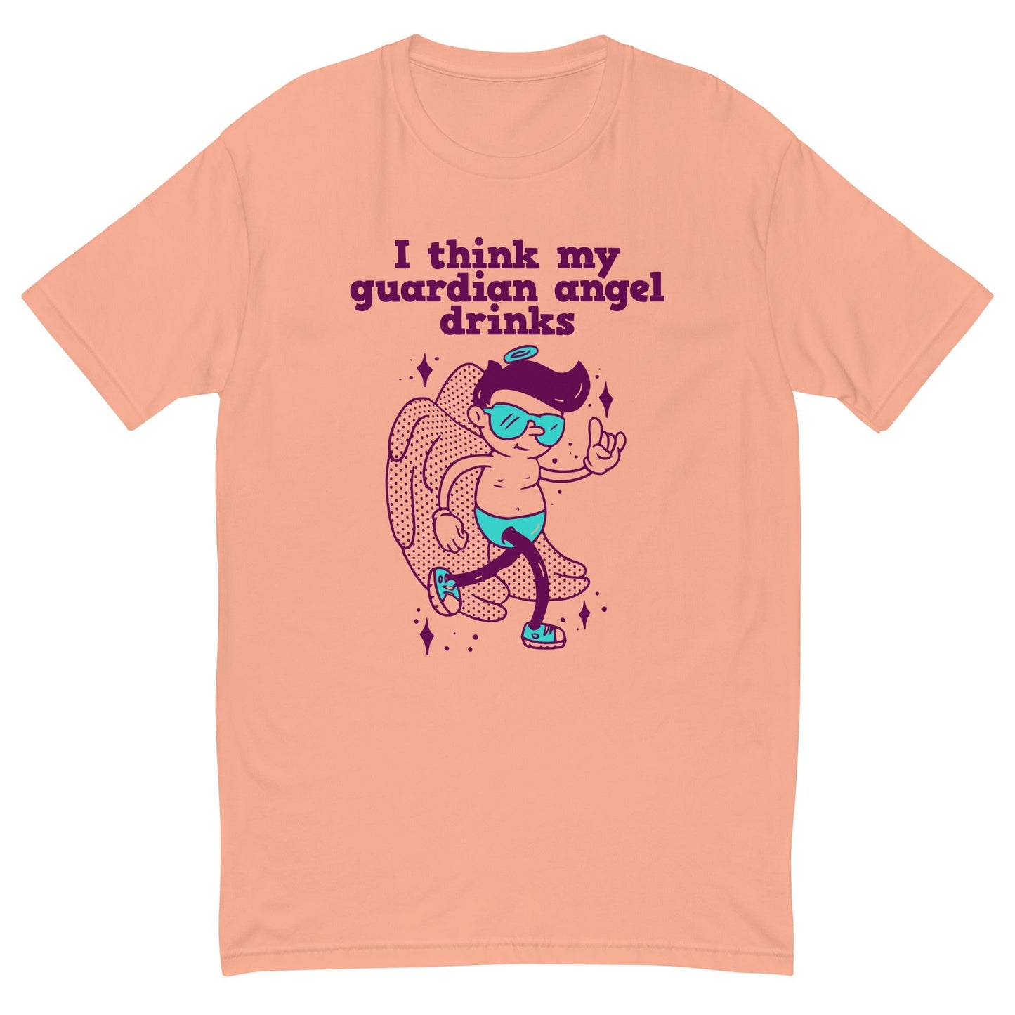 My Guardian Angel Drinks T-Shirt