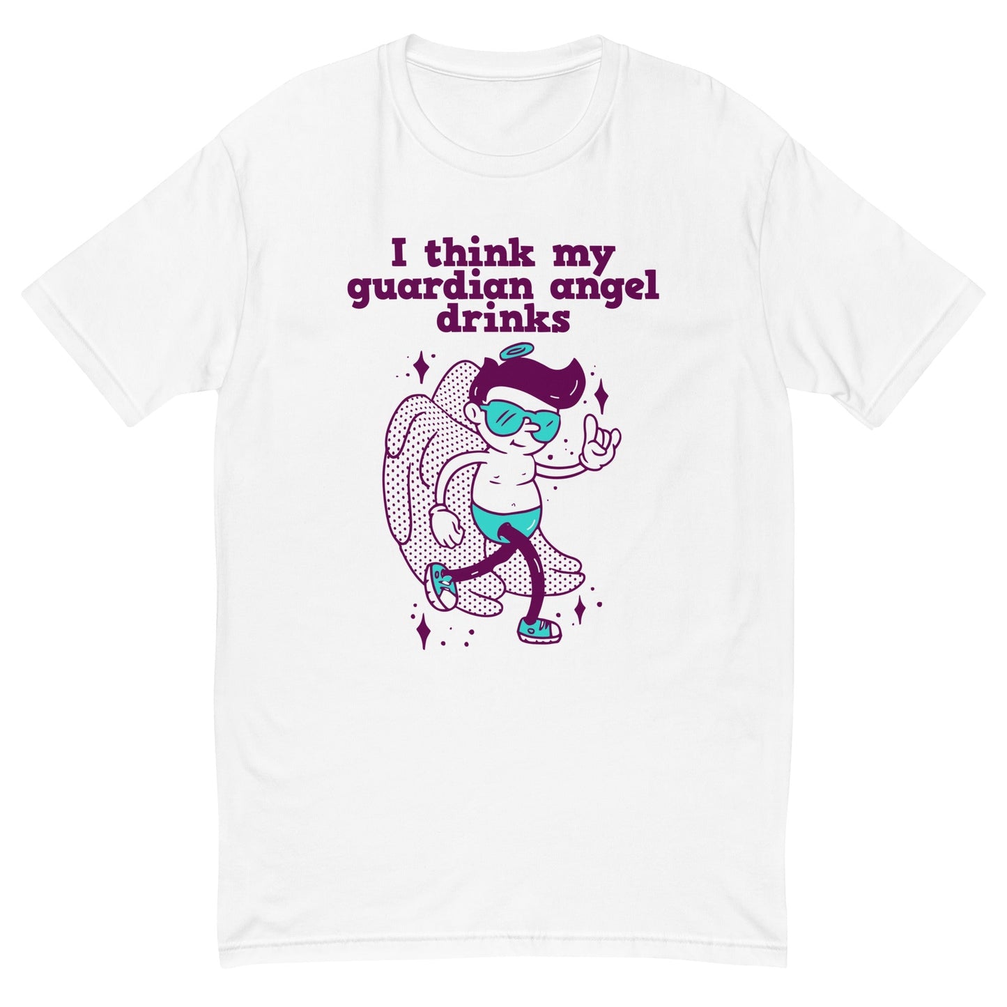 My Guardian Angel Drinks T-Shirt