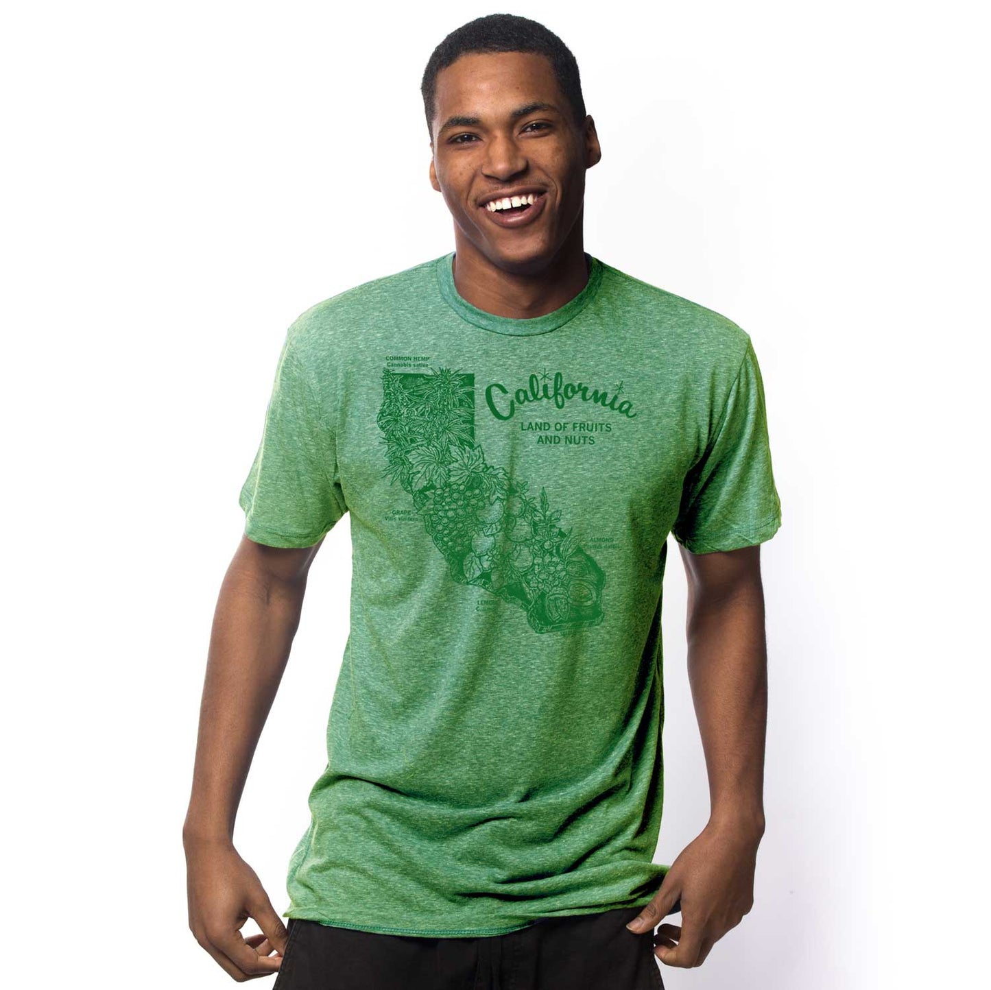 California Land of Fruits and Nuts T-shirt