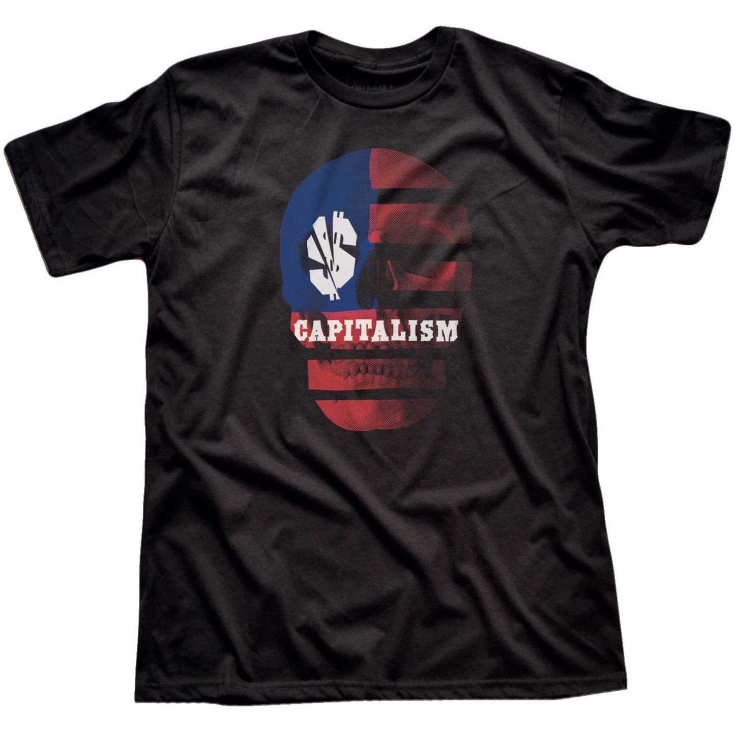 Capitalism Skull T-shirt | Supports Income Equality