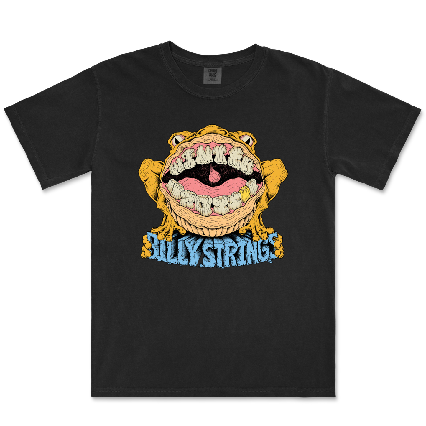 Billy Strings / Frog Tee (Black)