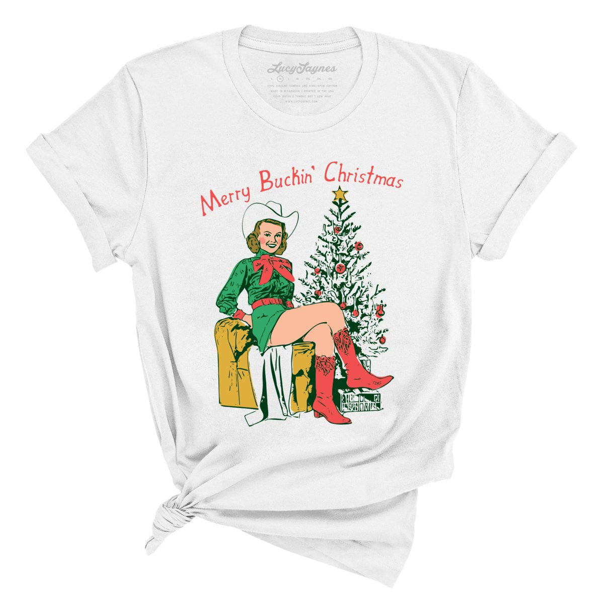 Merry Buckin' Christmas Tee