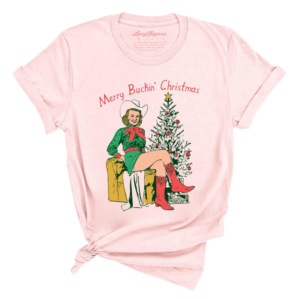 Merry Buckin' Christmas Tee
