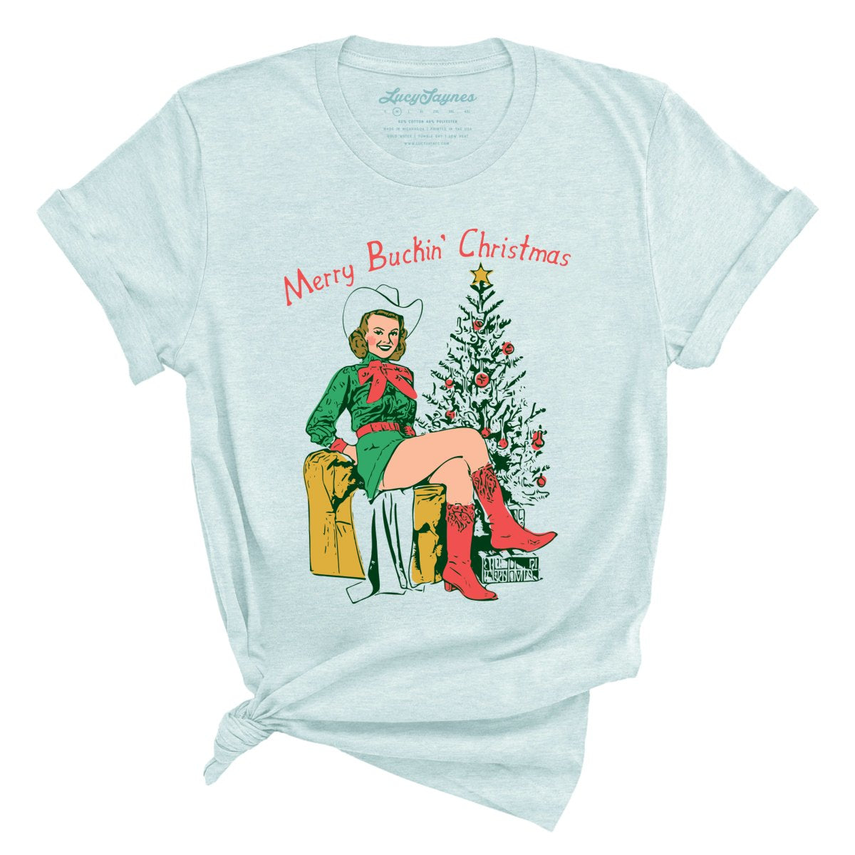 Merry Buckin' Christmas Tee