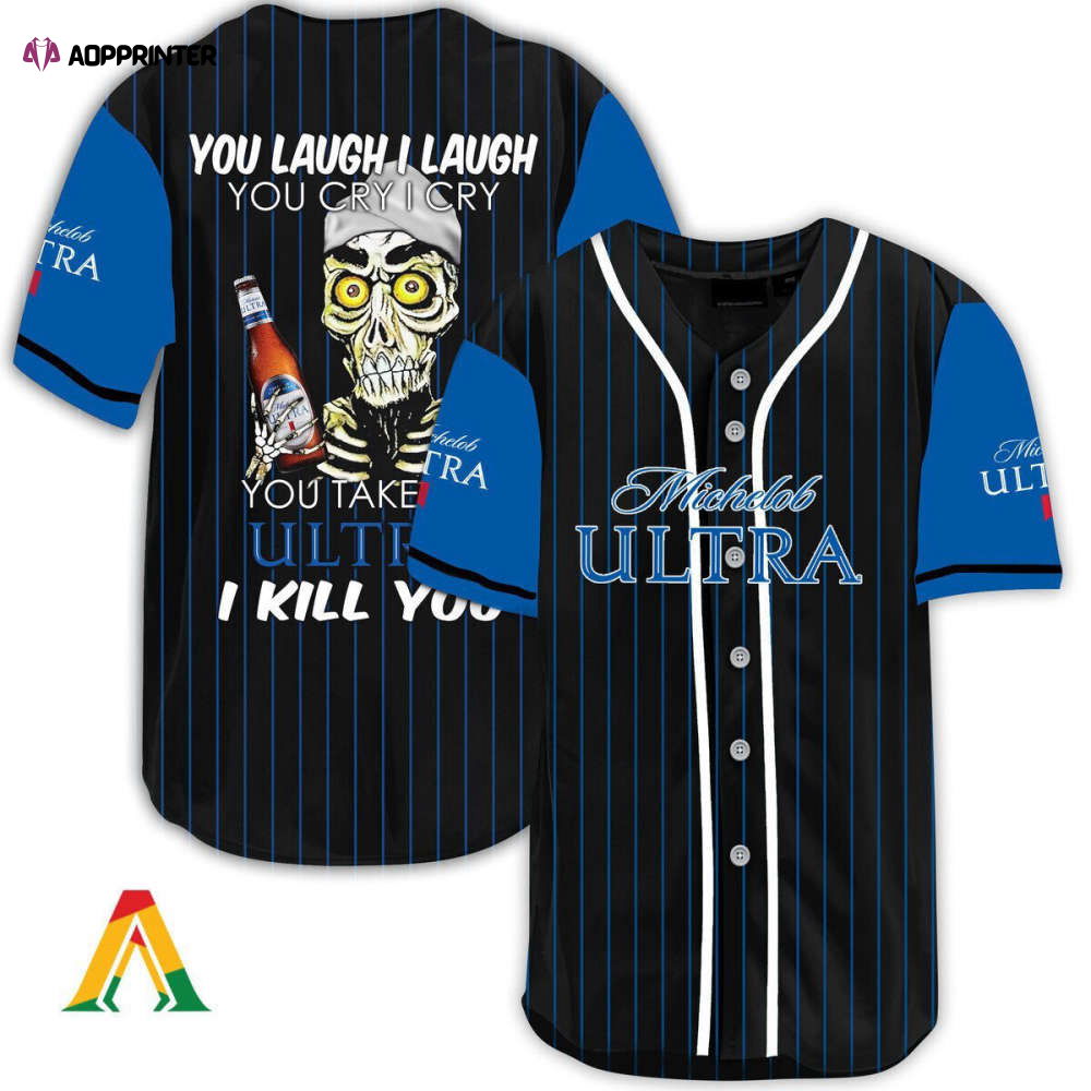 Michelob Ultra Baseball Jersey: Laugh Cry & Take My Heart! 80% off - Aopprinter