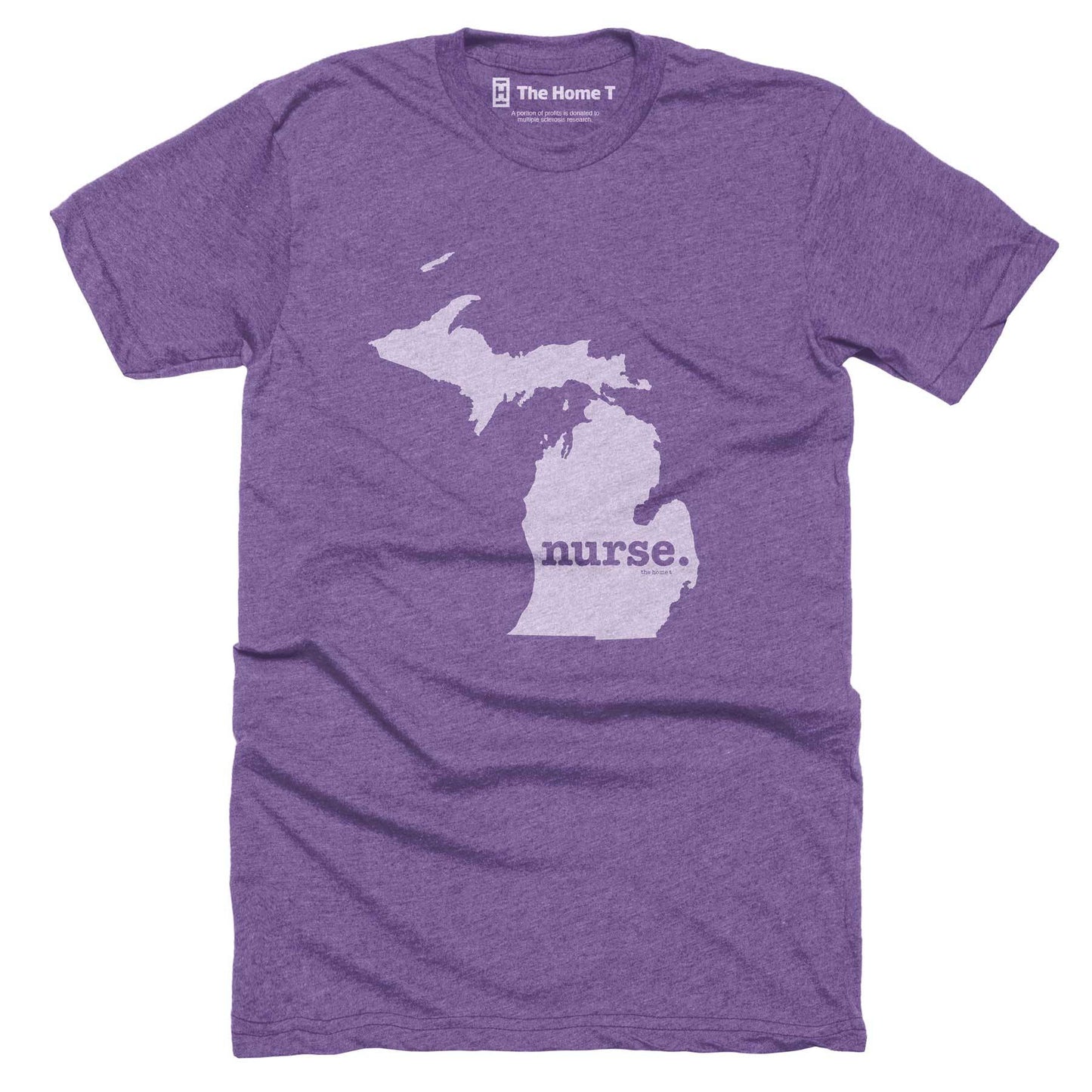 Michigan Nurse Home T-Shirt