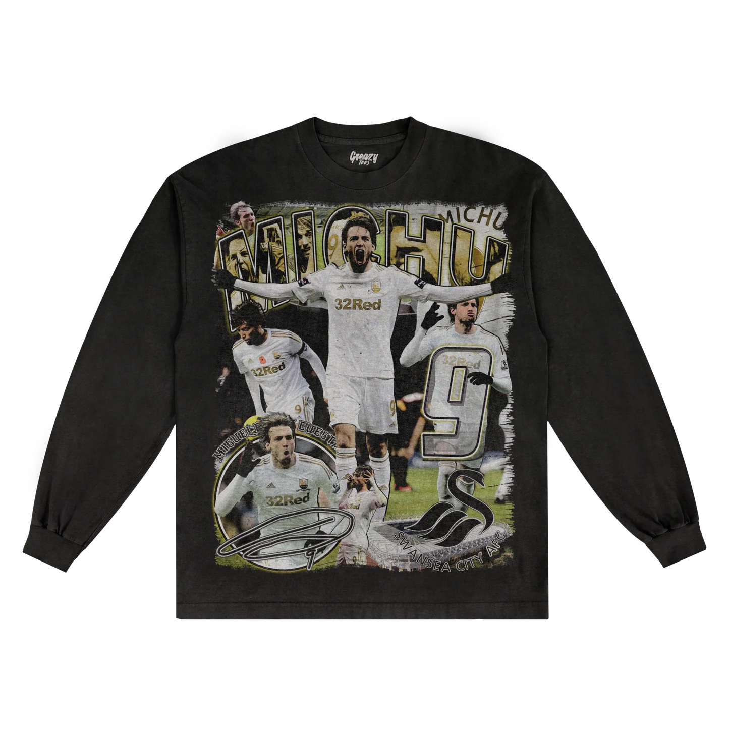 Michu Streets Won't Forget Long Sleeved Tee