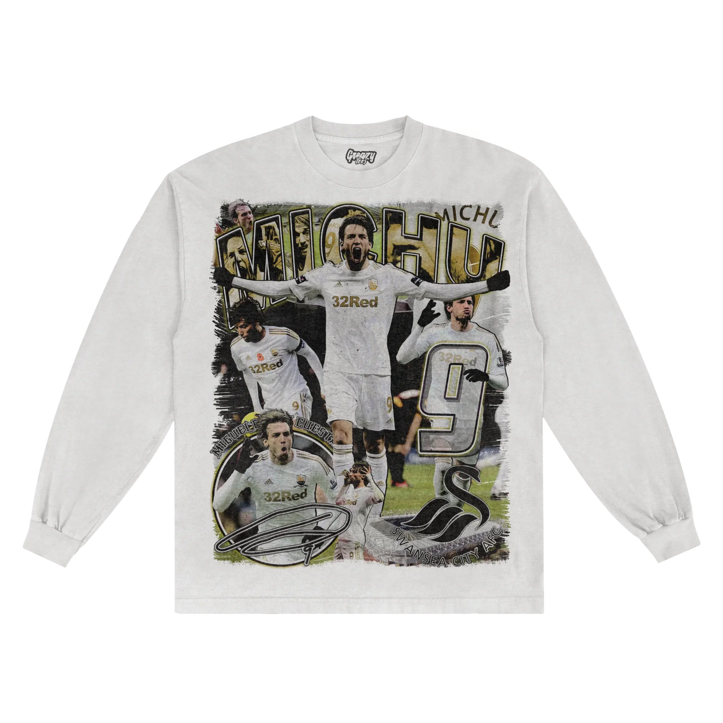 Michu Streets Won't Forget Long Sleeved Tee