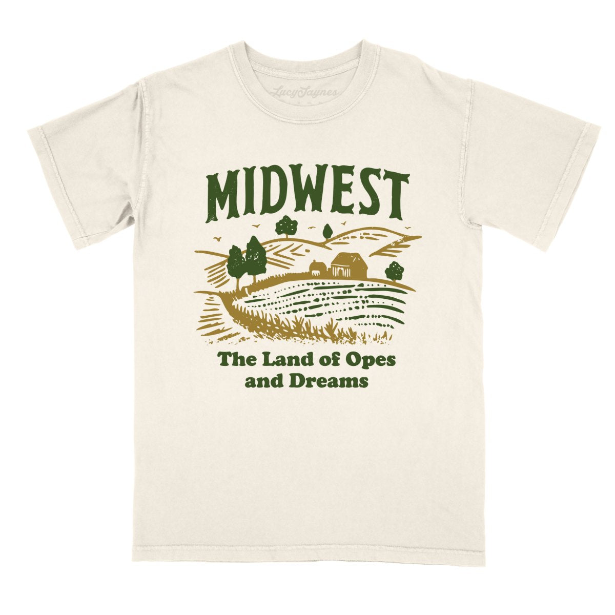Midwest Land of Opes and Dreams Comfort Colors Tee