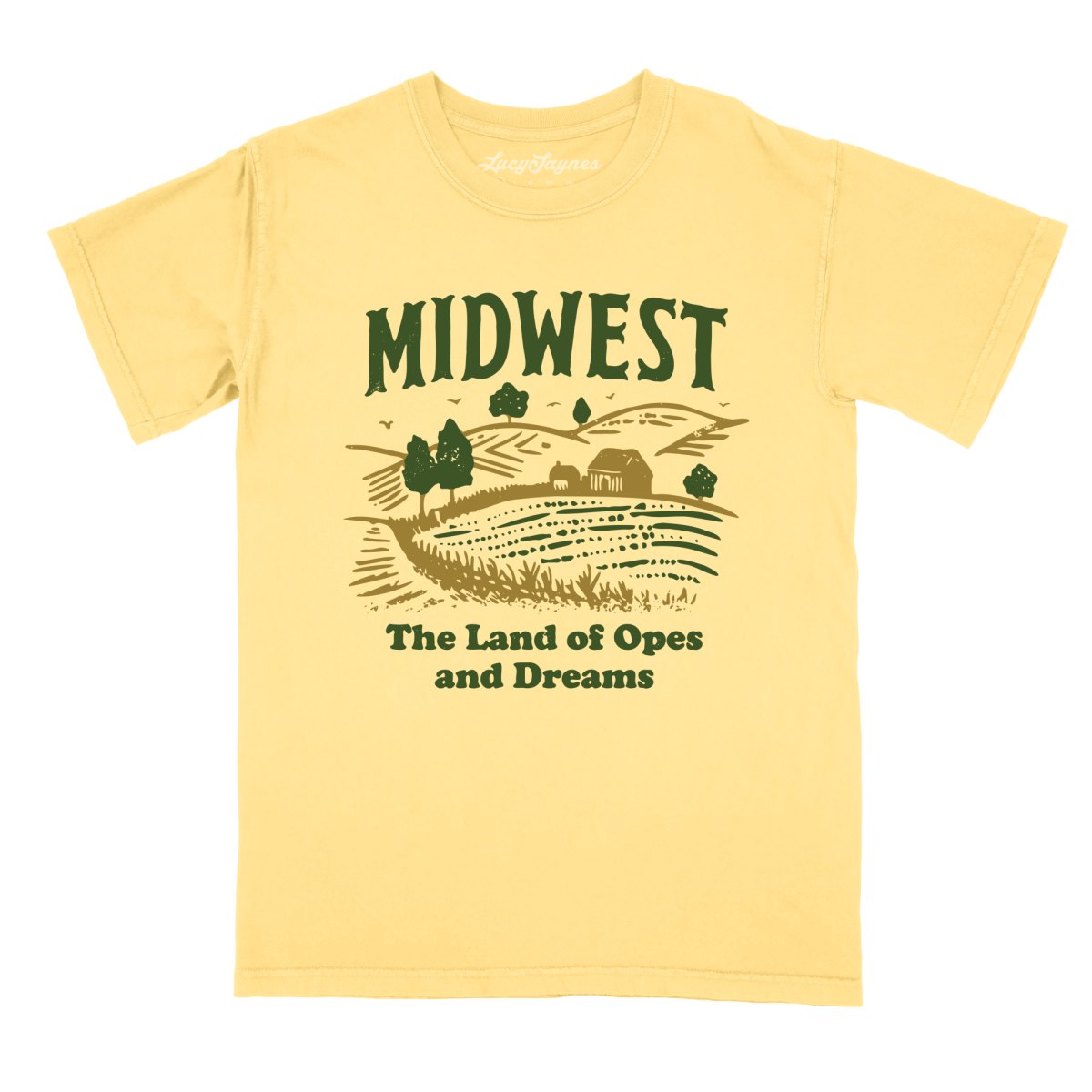 Midwest Land of Opes and Dreams Comfort Colors Tee