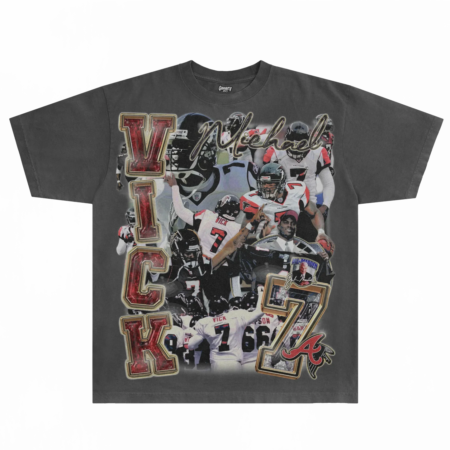 Mike Vick Falcons Tee Style003