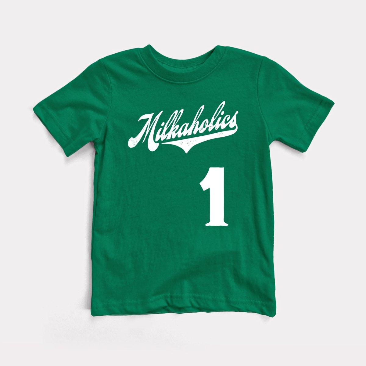 Milkaholics Script Youth Tee