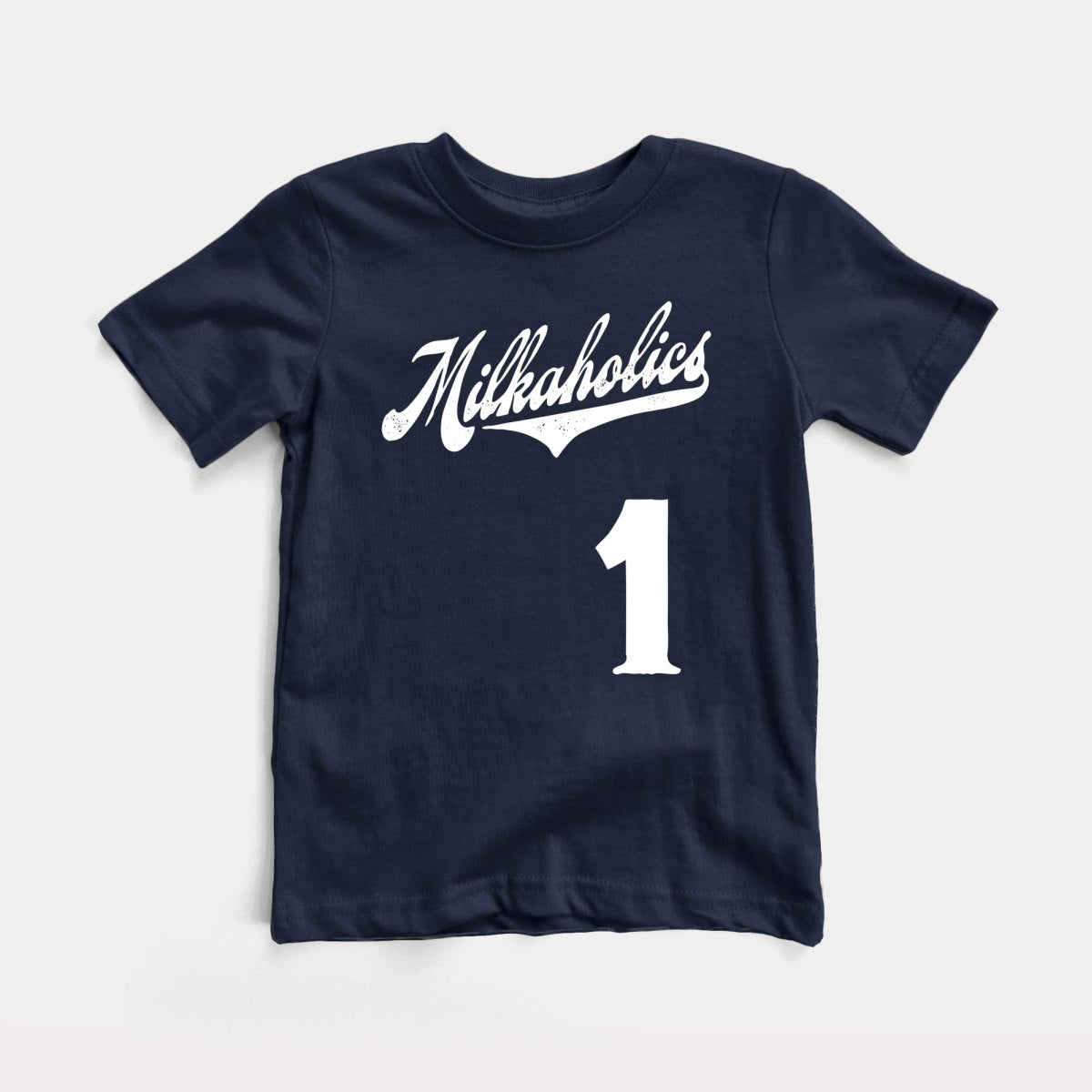 Milkaholics Script Youth Tee