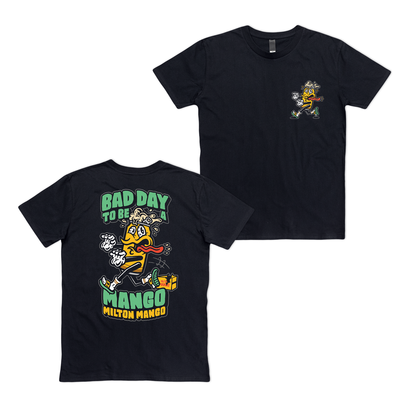 Bad Day to be a Mango Tee Black