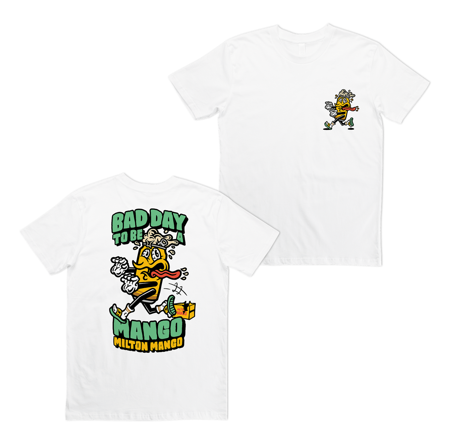 Bad Day to be a Mango Tee White
