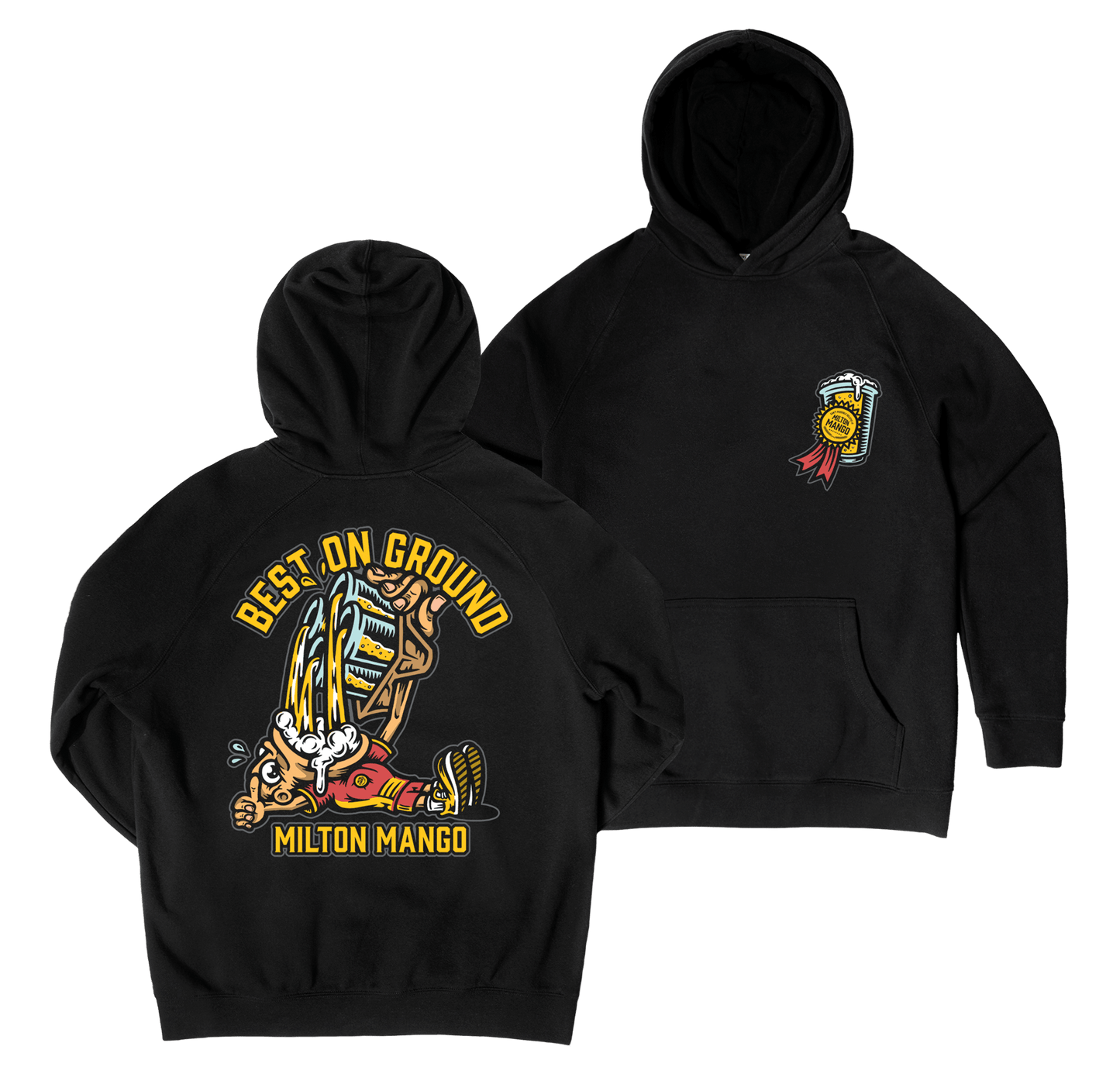 Best On Ground Hoodie Black