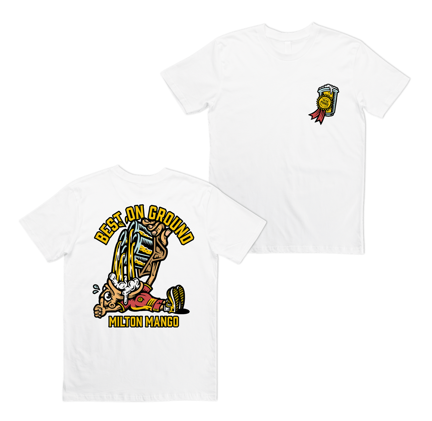 Best On Ground Tee White