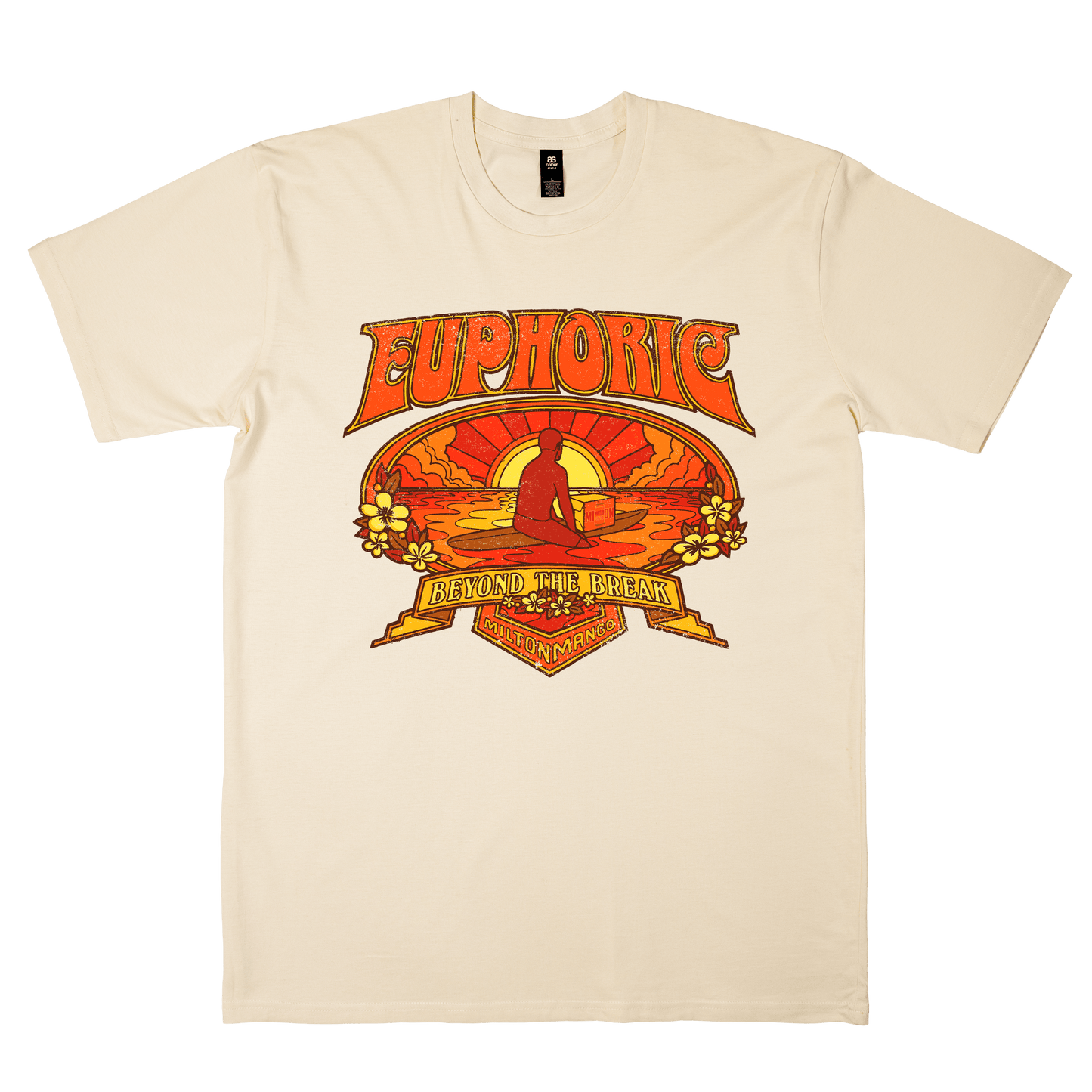 Beyond the Break Tee Ecru