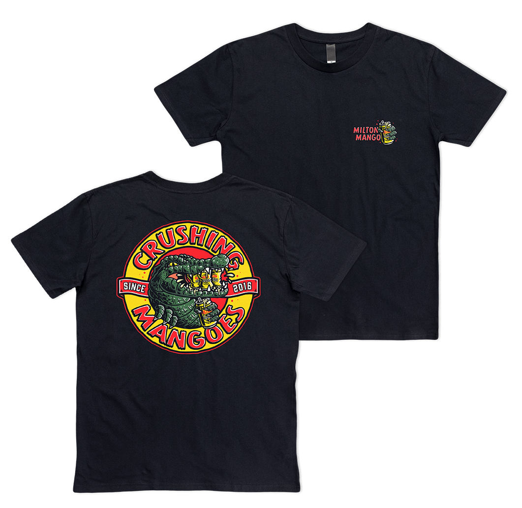 Crushing Mangoes Tee Black