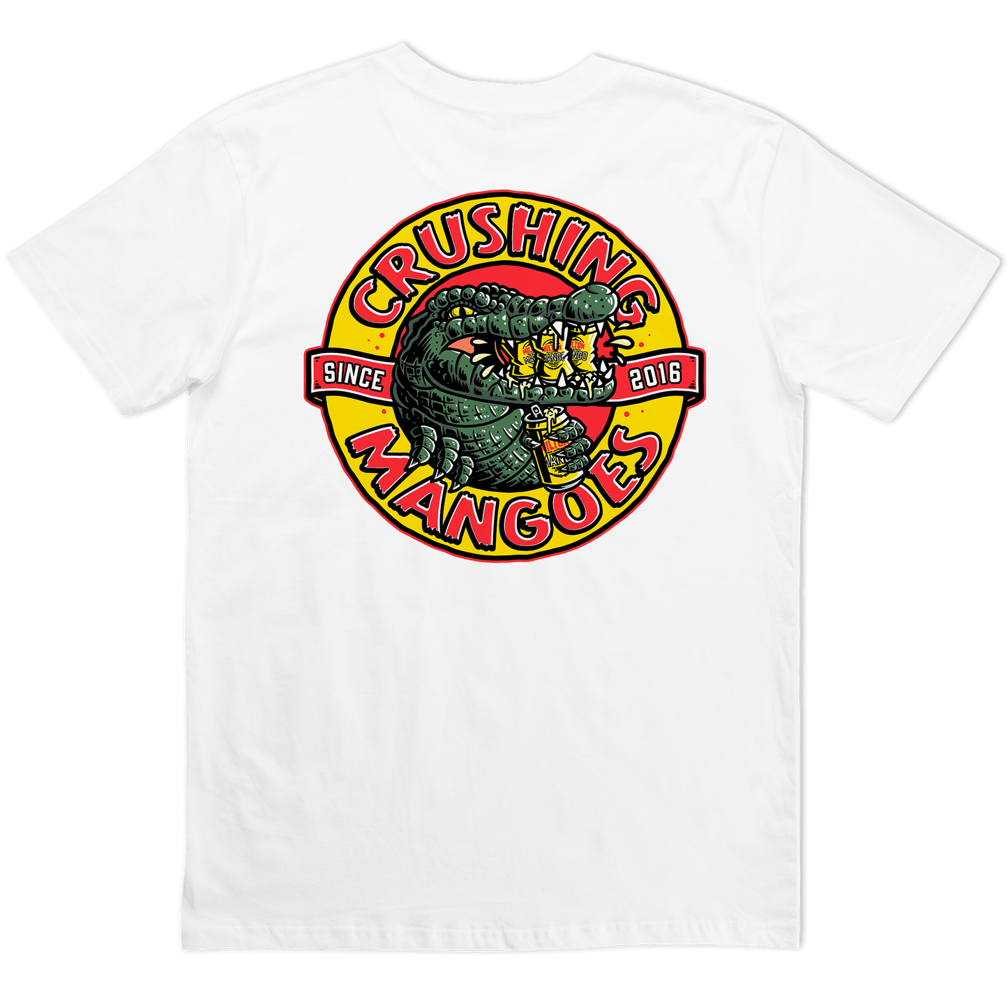 Crushing Mangoes Tee White