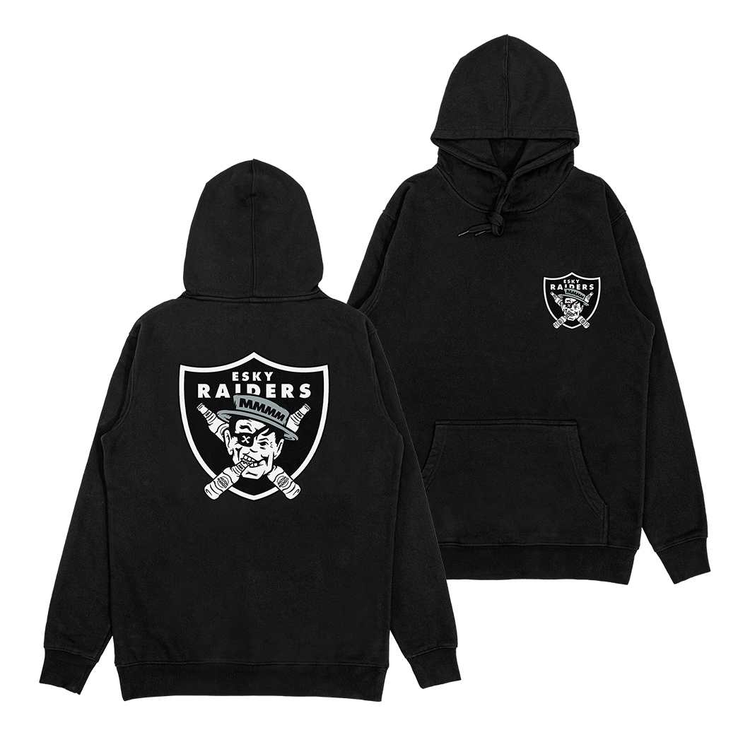 Esky Raiders Hoodie Black