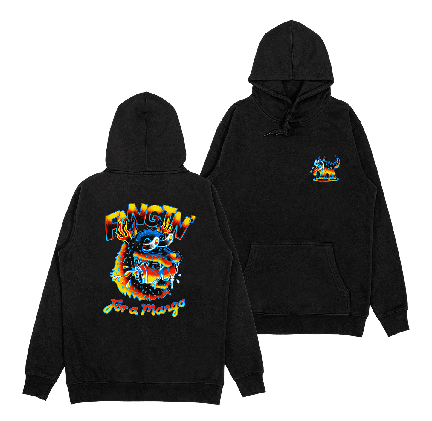 Fangin 4 Hoodie Black