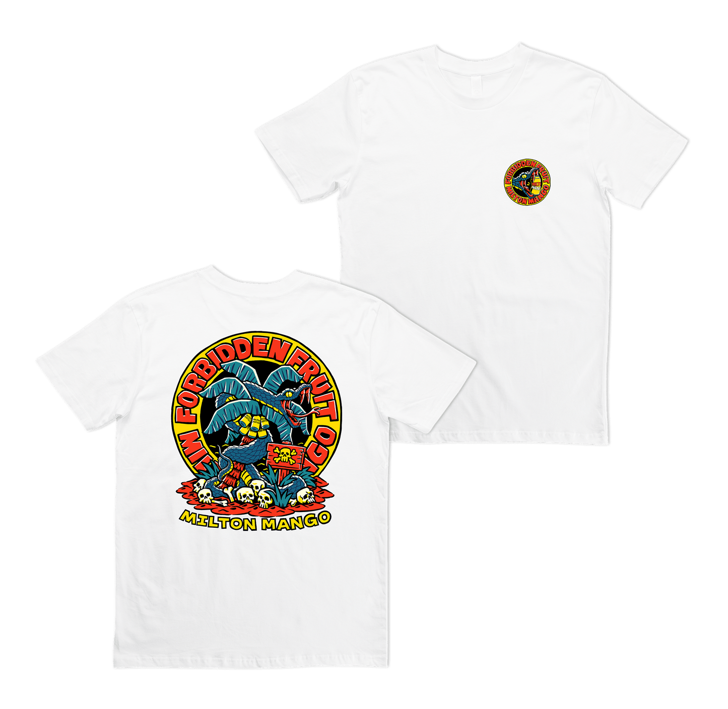 Forbidden Fruit Tee White