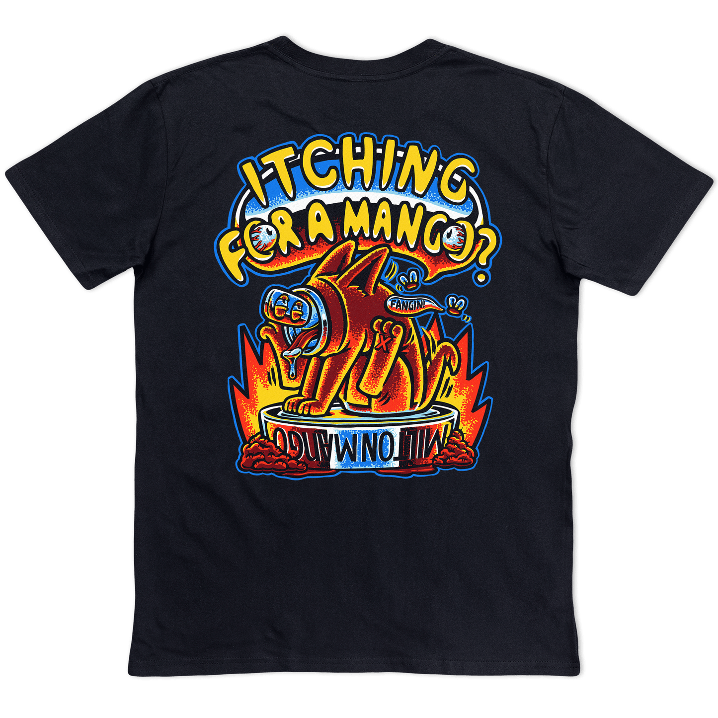 Itching for a Mango Tee Black