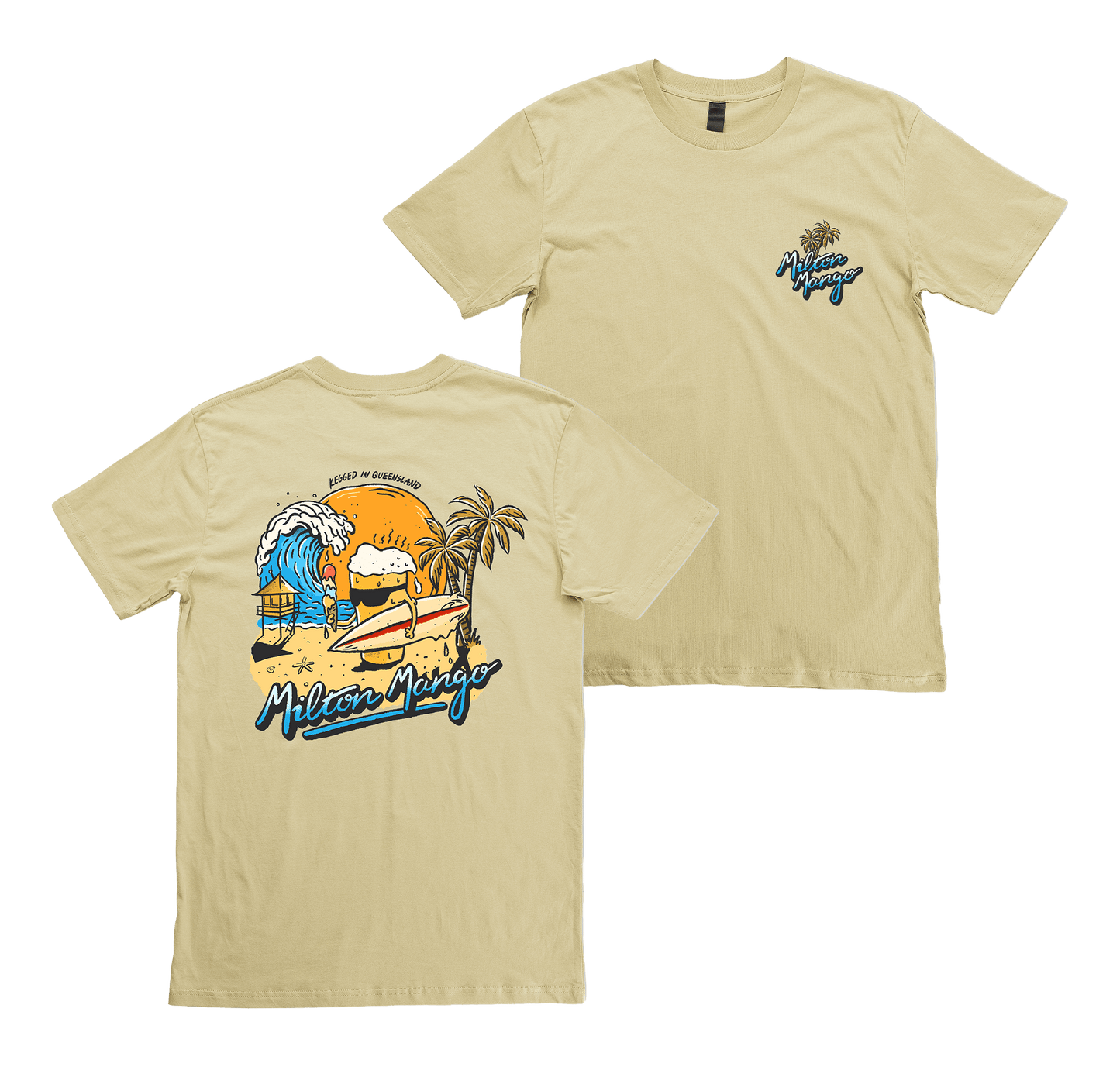 Kegged in QLD Tee Tan