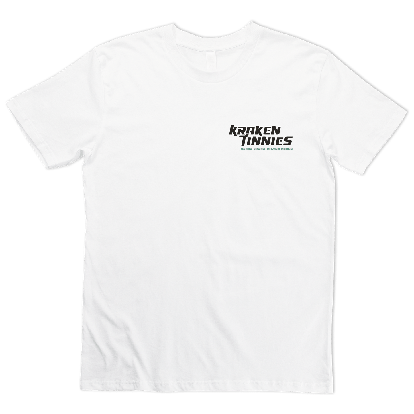 Kraken Tinnies Tee White