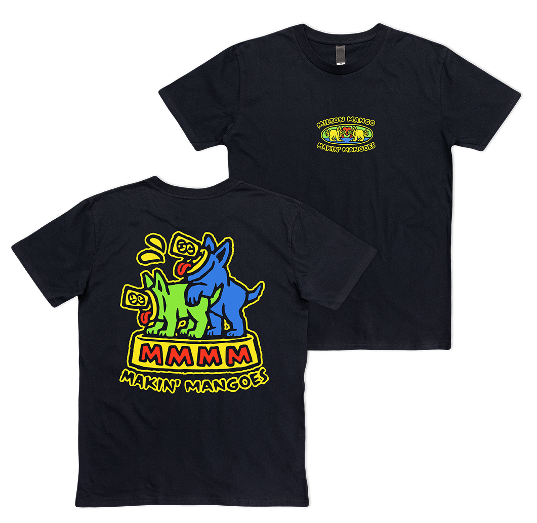 Makin' Mangoes Tee Black