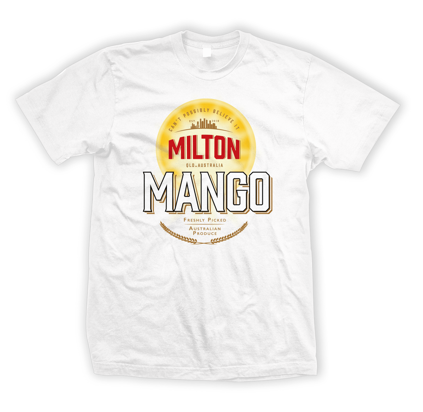 The Caxton Tee White