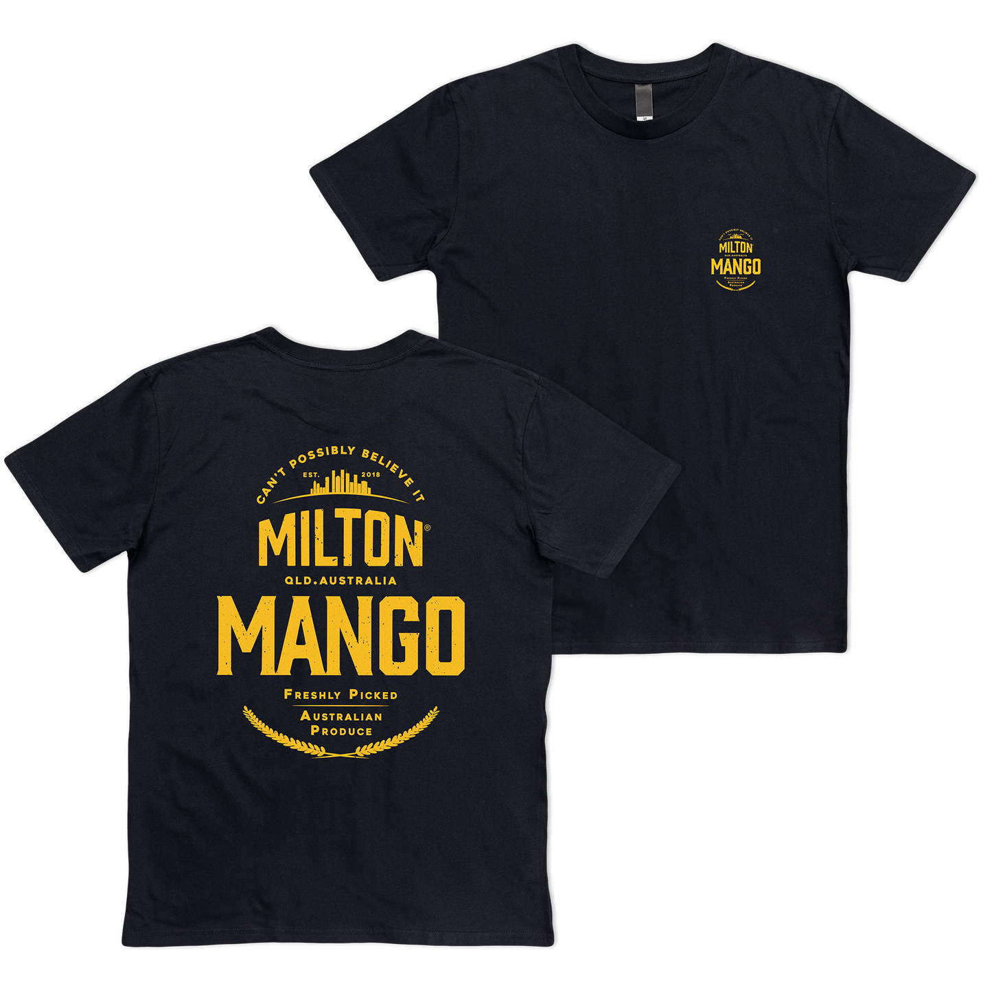 The Paddo Tee Black