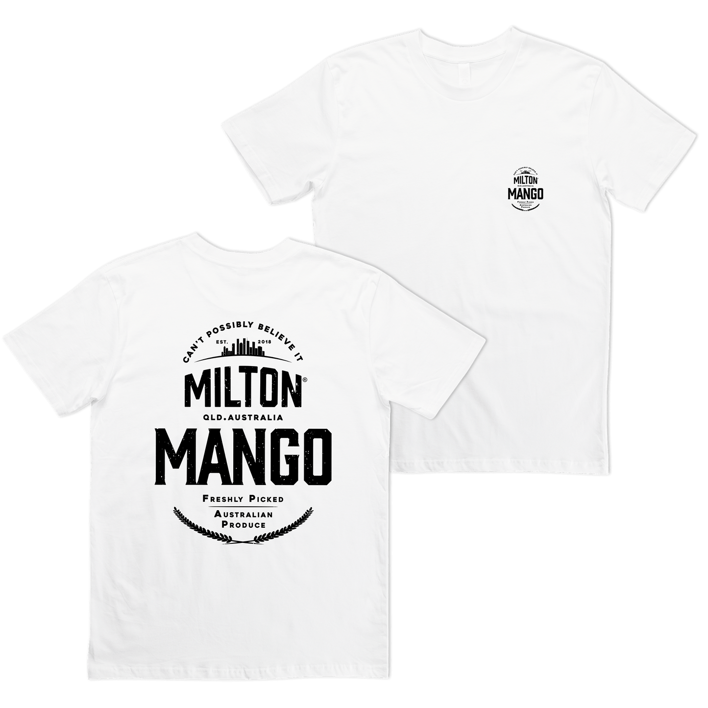 The Paddo Tee White