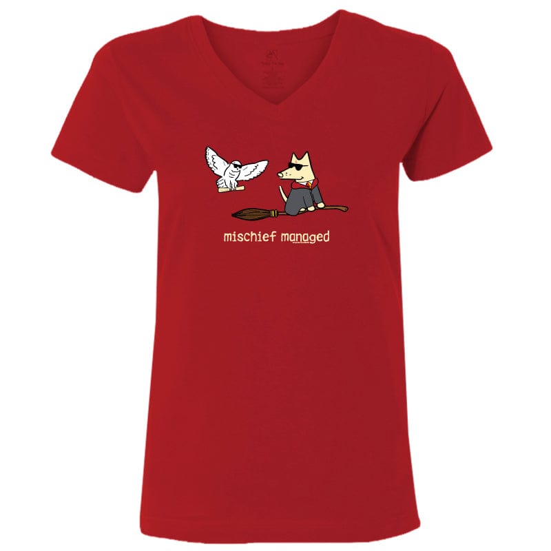 Mischief Managed - Ladies T-Shirt V-Neck