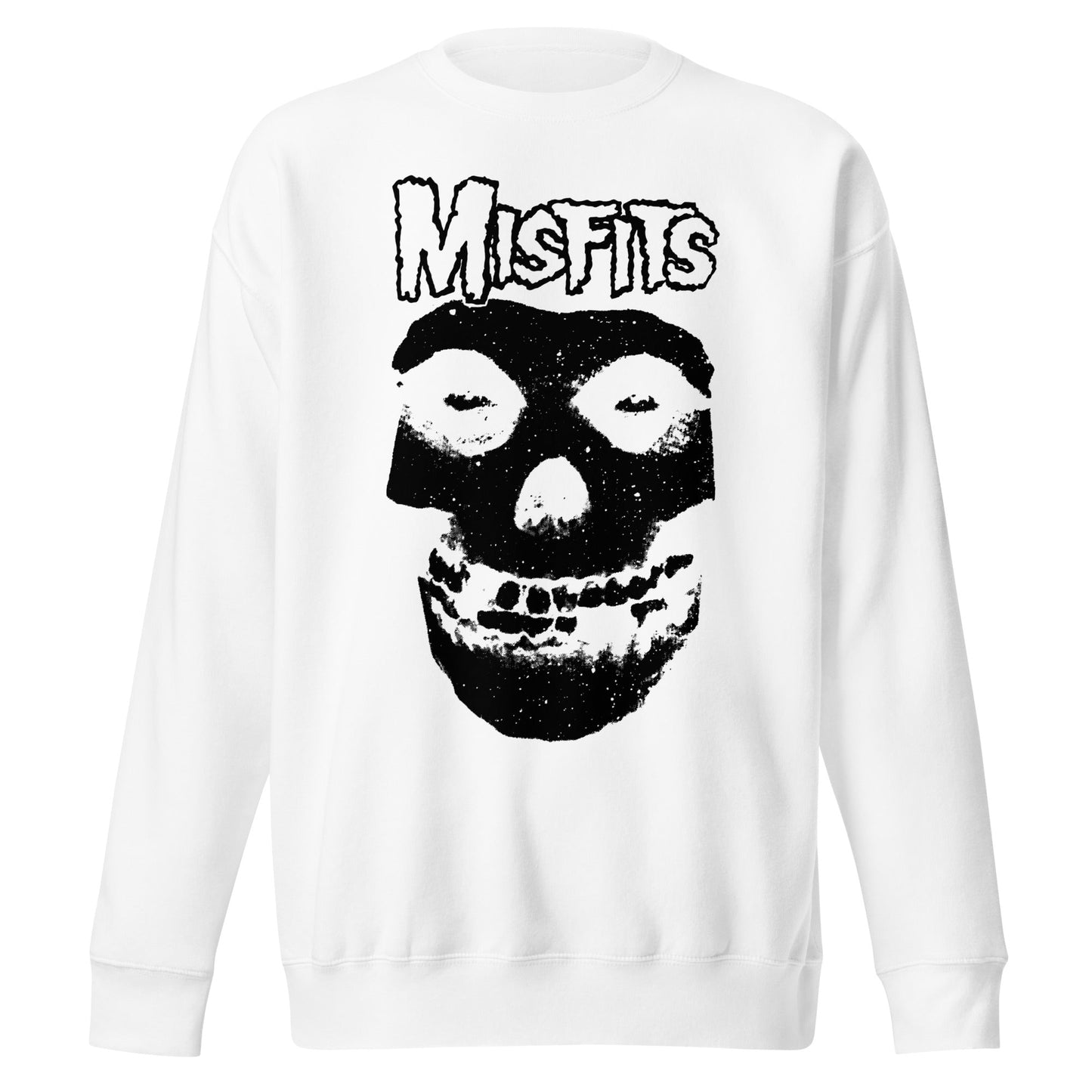 Misfits Black Skull Jumbo Print Sweatshirt