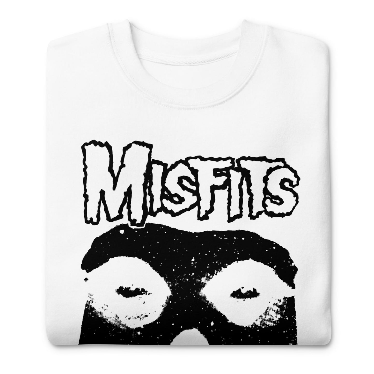 Misfits Black Skull Jumbo Print Sweatshirt
