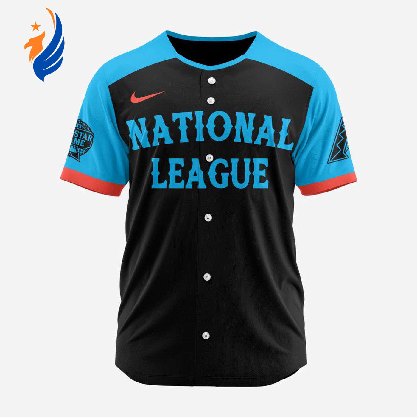 MLB Arizona Diamondbacks Personalized 2024 All Star Game Baseball Jersey - Bafud