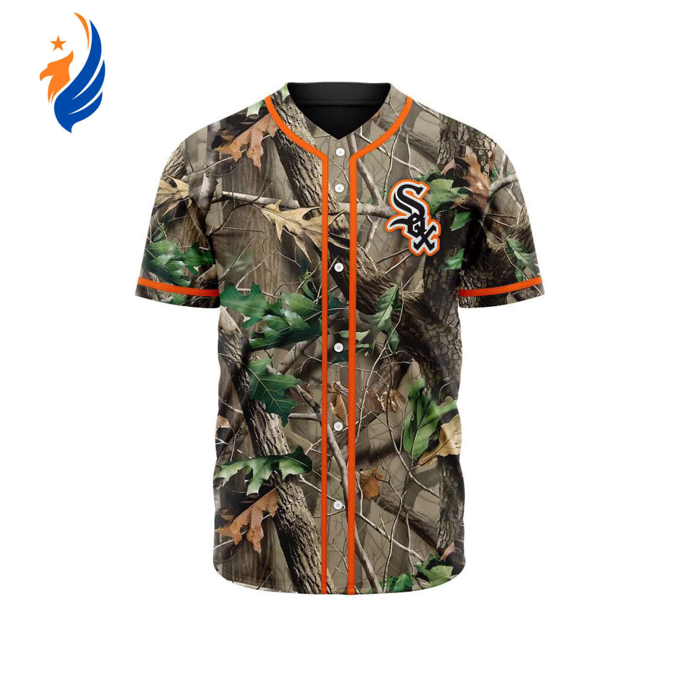 MLB Chicago White Sox Special Realtree Camo Hunting Baseball Jersey Gift for Men Women - Bafud