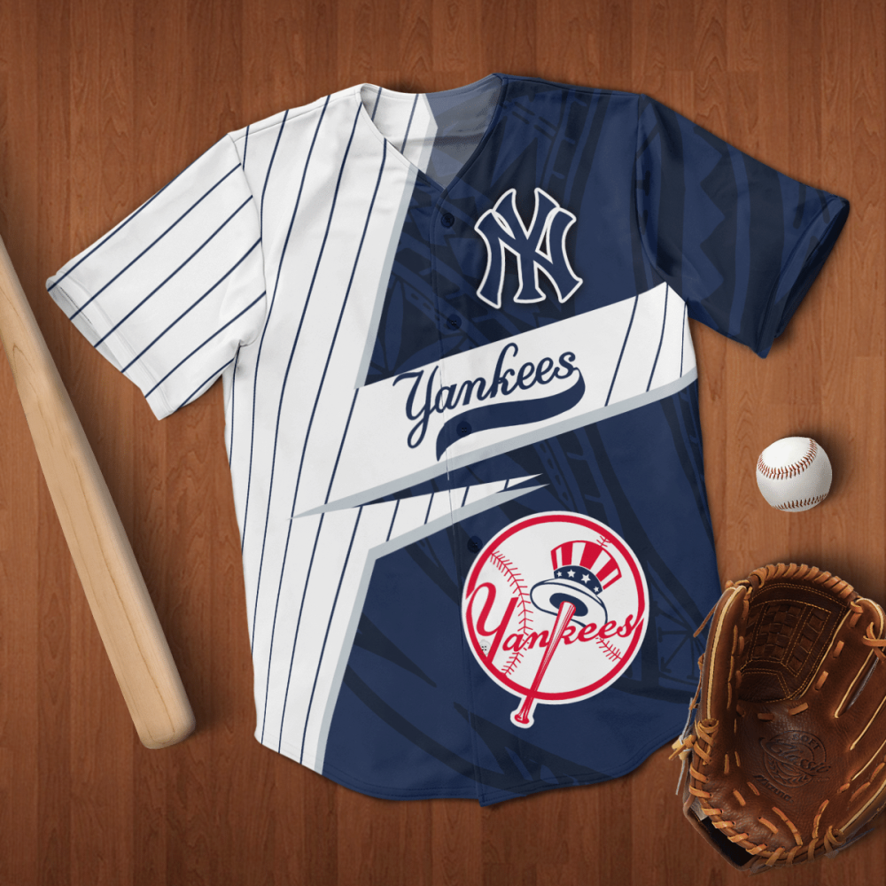 MLB New York Yankees Baseball Jersey - Aopprinter